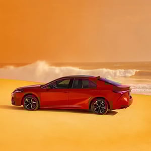 Meet the New Toyota Camry in Ocean Gem Color
